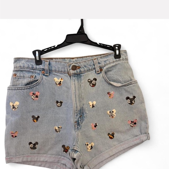 Levi's Pants - Levi's shorts with Mickey Mouse